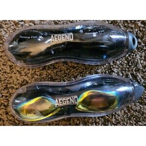 Aegend swim goggles with the original case one ...1 used 3x the other brand new